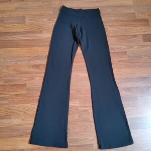 KOS USA Black Flared Bootcut Yoga Leggings Pants Size S